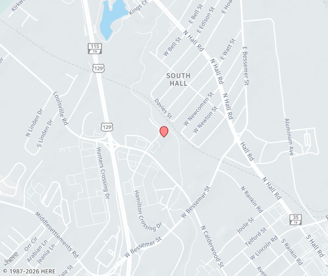Location Map: 431 Marilyn Lane Alcoa, Tennessee 37701